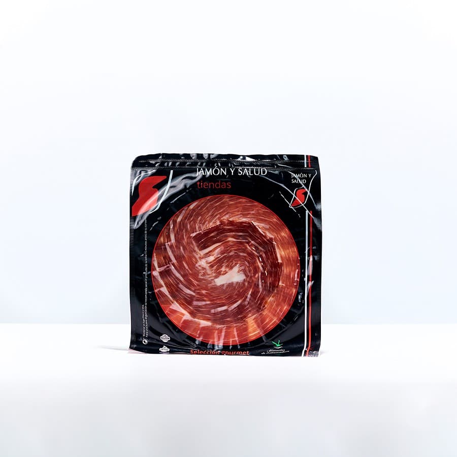 Jamón de cebo ibérico loncheado